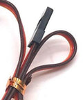 Beat The Clock Analog Servo Coreless Micro Servo Kit Featuring Double Ball Bearing Rock Solid Torque And Lightning Fast Response For Rc Cars Boats Robots And Planes Black wiring close-up showing connector and copper stator.