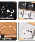 Three Pocket Wall Mounted Closet Organizer Hanging Storage For Clothes Tissue Socks Small Essentials Super Tough Cotton Linen Fabric close-up of lanyard design and fabric patterns.