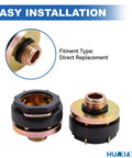 Mercedes-Benz Transmission Cooler Line Quick Connector Two Pack for E320 3.2L 2003-2005 and E350 3.5L 2006-2009 bolt-on fittings