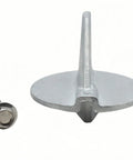 Trim Tab Anode For Yamaha Outboard 115 225 HP Two And Four Stroke Motors Zinc Replacement 6E5-45371-01 with bolt