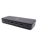 Thunderbolt 4 Docking Station Delivers Smooth Dual 4K 8K Display Setup with seven USB ports and Ethernet connection.
