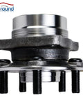 Side view of 513265 Wheel Hub And Bearing Assembly Direct Fit For 2004 2009 Prius Front 5 Lug Non ABS Replacement