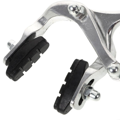 Score Beast Mode Stopping Power With This Lightweight Mechanical Disc Brake Set Featuring Solid Aluminum Calipers Complete Cable Kit And Multi Tool Wrenches Built For Muddy Tracks And Hardcore Mountain Biking Rides, showing aluminum calipers and brake pads.