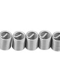 Close-up of wire insert sleeves from 60 Piece Stainless Steel Thread Repair Kit with M3 to M12 for durable repairs.