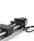 150mm Effective Stroke Linear Rail Guide With Dual Optical Axis, SFU1605 Ballscrew, Nema 23 Stepper Motor, CNC Router Ready, High Precision Linear Slide System For Accurate Milling And Carving close-up