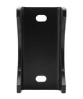 Front view of Bottle Jack Adapter For 2 Inch Square Tubes And Axles Beefy Carbon Steel Lifting Saddle Jack Extension Accessory