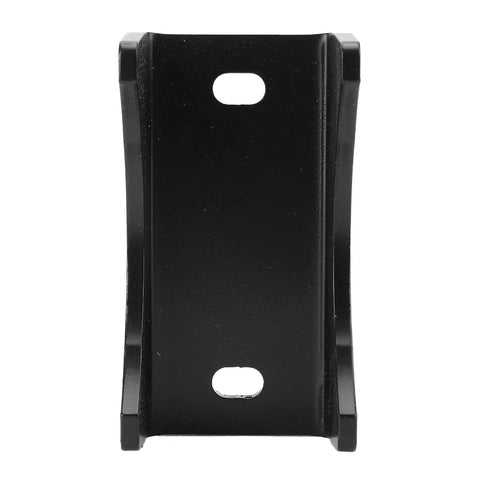 Front view of Bottle Jack Adapter For 2 Inch Square Tubes And Axles Beefy Carbon Steel Lifting Saddle Jack Extension Accessory