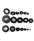 Giant Head Manipulator Vacuum Suction Cup With Three Layer Sponge Nozzle arranged in multiple sizes for industrial lifting applications.