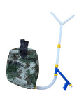 Backpack Manual Spreader Dispenser For Farming 20L Capacity With Bag Easy Carry Durable PVC Construction Perfect For Spreading Manure