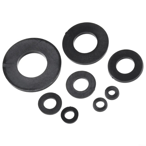 Black nylon flat washers assortment, 500-Piece Nylon Flat Washers Assortment Kit Black Metric M2 Through M10 For Electrical Automotive Marine Projects Value Pack Heavy Duty Nylon Construction Insulation And Corrosion Resistant Seals.