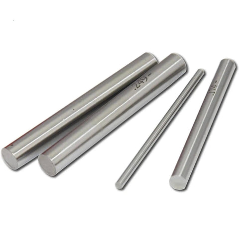 Pro Grade Pin Gauge Set M1 0.061-0.250 Inches, 190-Piece Class ZZ Steel Pin Gauges With Storage Case, Ultra Precise Measurement Tools With Tight Tolerances 0.0000 To -0.0002, HRC 60-62, steel gauges shown