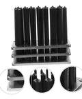 Heavy Duty Cylindrical Punch Kit With Transfer Punch Set For Machinists And Metal Fabrication Durable Steel Tools, front view