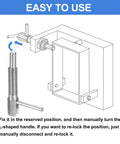 Heavy Duty Retractable Indexing Plunger Pin M8 Threaded Stainless Steel Spring Loaded Latch in use on machinery setup.