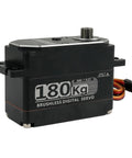 Heavy Duty 180KG Digital Servo With 24V Brushless Motor High Torque 270 Degree Swing Includes Metal Disk And Mounting Screws For Robotics Gearheads RC Cars And DIY Projects, black body