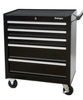 Beefy 26 Inch 5 Drawer Rolling Tool Chest Cabinet With Ball Bearing Slides Steel Tool Storage Box Organizer In Black