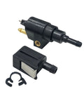 Rugged Outboard Fuel Line Connector Set For Nissan Tohatsu Evinrude Johnson OMC 4HP Through 30HP Includes Male And Female Engine Side Couplers 394-70260-0 394-70260-1 394-70250-0 5040238 5040239