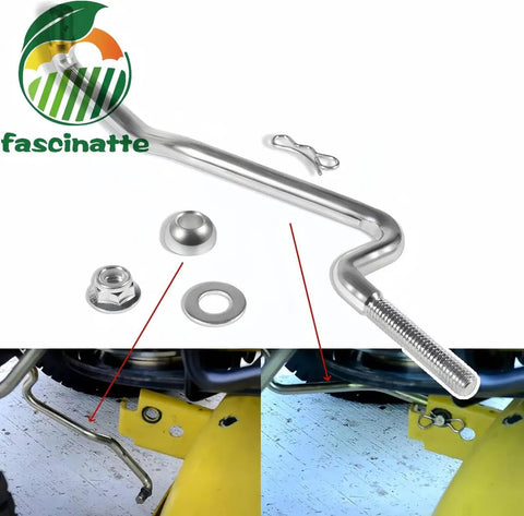 Front Draft Arm Kit For Mower Deck Lift Linkage Beefed Up Heavy Duty Replacement With Easy Install For Quick Fix Compatible With John Deere 102 115 125