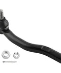 2 Piece Front Outer Tie Rod Ends Replacement Kit For Lexus ES300 2002 2003, Toyota Camry 2002 2003, Highlander 2001 2003 ES3601 ES3600 Front Left Right, black steel