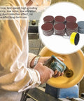 One Inch Sanding Discs Kit, Quick Change Surface Conditioning Discs For Die Grinder, 142-Piece Set with stacked discs and tool