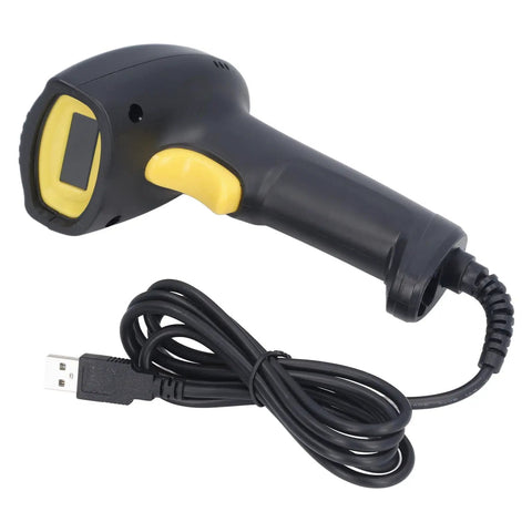 USB Wired Barcode Scanner Handheld Reader 1D 2D Fast Accurate Scanning With 640x480 CMOS Image Sensor Plug And Play