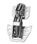 Soft Closing Cabinet Hinges With Hydraulic Dampers For Kitchen RV Camper And Car Doors Buffer Damper Quiet Self Closing Door Closer Furniture Hinge Hardware close-up view