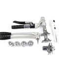 Heavy Duty Hydraulic Pex Press Tool IG-1632AZ For 16-32mm Pipes, REHAU System Ready, Includes Two Sets Of Dies, Kit