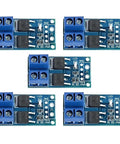 5 Piece 400W Dual High Power MOSFET Trigger Switch Drive Module With 15A Continuous Current 30A Peak For 5V To 36V DC 0 To 20KHz PWM
