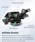 Front Right Steering Knuckle And Wheel Bearing Hub Assembly For Hyundai Sonata 2011 2012 2013 That Fits Without Sport Suspension 2.4L 14mm Bolt Hole 27 Splines OE Reference 698464 Replacement Part