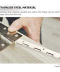 Installing Heavy Duty 180 Degree Concealed Door Hinges Set 3 Pack For Cabinets And Furniture Smooth Quiet Rotation Easy To Install