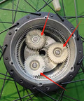 36T Nylon Gear Set For G060 48V 750W 500W Hub Motor Replacement Parts For Fat Tire Ebike
