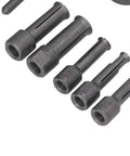 Heavy Duty Inner Bearing Extractor Set Motorcycle Bearing Puller Tool Kit Ten Piece Steel Removal Parts 9mm to 23mm threaded