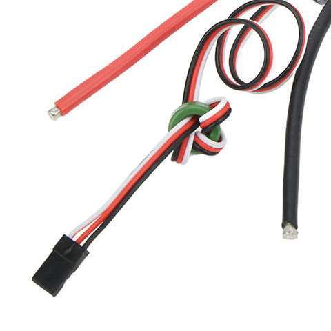 Wiring of Beefy Brushless 70A Waterproof RC ESC Two Way Speed Controller For Boats And Airships Aluminum Alloy Build Built In BEC