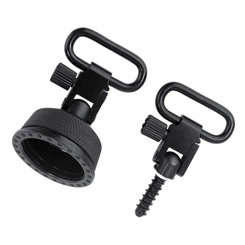12 Gauge Sling Mount Kit for 870 Express Shotguns with Cap Swivel Adapter and Quick Detach Base, all-steel three-lock design