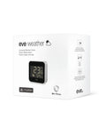 Packaging of Outdoor Weather Station With Matter Connectivity And Siri Voice Access For Real Time Temperature And Humidity Weather Trend No Fuss IPX4 Water Resistant Display Wireless Setup Thread Border Router Required Works With iPhone And Android