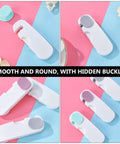 3 Pack Childproof Cabinet And Drawer Locks For Babies And Adults Safe ABS Plastic Latches With Anti Pinch Design Easy To Install