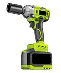 Gangsuqd Brushless Impact Wrench Cordless High Torque Electric Power Tool For Car Repair with lightweight battery design.