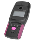 Jiawu Wall Scanner Precision Machined Electronic Stud Finder with LCD Display for Homeowners and Professionals 185 X 85 X 33mm, showing buttons and LCD.