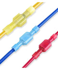 Grab this awesome 200 Piece Spade Quick Disconnect Connectors Kit With Insulated Electrical Terminals And Male Female Wire Crimp Ends Perfect For Any Busted Wiring Job Or DIY Fix It Yourself Project Today, insulated spade connectors