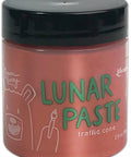 Dope Metallic Lunar Acrylic Craft Paste For Stenciling And Diy Art Projects With Fresh Fire Traffic Orange Shade In A Solid Two Ounce Tube