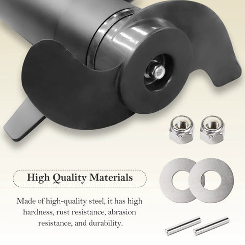 Close-up of Prop And Nut Kit E for MKP-34 with nuts, washers, and shear pins visible, compatible with MKP-33, MKP-38 trolling motors.