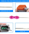 DT Connector Kit 706 Pcs For DT Series tool with screwdriver and hook tips for pin removal in connectors