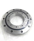 Pro Grade Kickass Cross Roller Ring Slewing Bearing RU42 for Robot Arms and CNC Machinery, polished metal surface in packaging.