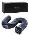 Ender Plus 3D Printer Enclosure Fan Extraction Kit with flexible duct and box for smoke exhaust
