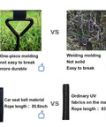 Heavy Duty Trampoline Stakes Anchor Kit With Corkscrew Steel Stakes And T Hook For Grip And Go Setup comparison of durability and materials.