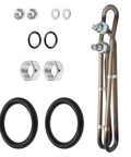 5.5 kW 240V Hot Tub Heater Element Replacement Go To Universal Flo Thru Compatible With Balboa Gecko Spa Builders Hydro Quip ACC