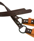 Arborist Replacement Climber Straps Heavy Duty Adjustable Leg Straps For Climbing Spurs Tree Work And Outdoor Professionals Leather Reinforced 26 Inch Yellow