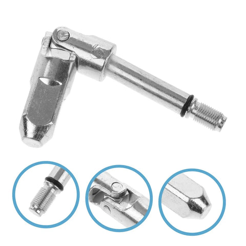 Heavy Duty Steel Universal Jack Head Adapter 16mm Square Shaft Joint Replacement close-up view showing detailed design.