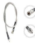 High Pressure Air Hpa Stainless Steel Hose 4500 Psi Rated For Heavy Duty Fill Station Use, 36 Inch braided hose with quick disconnect fittings