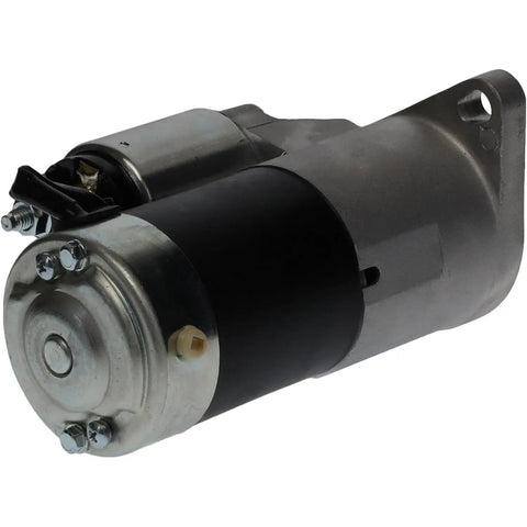 Starter For Case New Holland Tractor 12V 1.7kW CW PMGR 9 Tooth Direct Replacement Fits 1987 2011 Models, side view