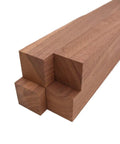 Black Walnut Turning Squares 2x2x12 Inches Four Pieces Kiln Dried With Beautiful Grain Ready To Turn Lathe Blocks For Woodworking Projects